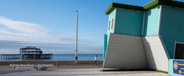 Upside Down House on Brighton Beachfront - credit Visit Brighton